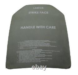 (1) Strike Face Plate LARGE Ceramic Level Three Revision G