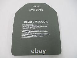 (1) Strike Face Plate LARGE Ceramic Level Three Revision J