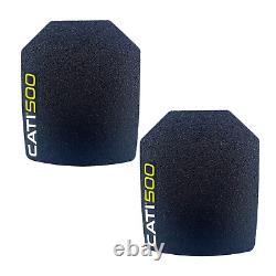 10x12 Cati500 Ar500 Level 3 Evo Single Curve Armor Plates Pair Evo Sapi Sapi