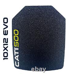 10x12 Cati500 Ar500 Level 3 Evo Single Curve Armor Plates Pair Evo Sapi Sapi