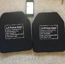 10x12 lvl III lapg body armor plate set