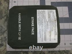(2) STRIKE FACE PLATE CARRIER SIDE PLATES LEFT & RIGHT LEVEL III CERAMIC 7 x 8