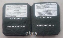 (2) Strike Face Body Armor Side Plates Left & Right