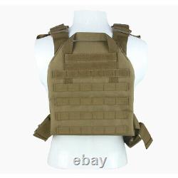 2 pcs 10X12 NIJ Level III+ Plates Ballistic Body Armor with Coyote Plate Carrier