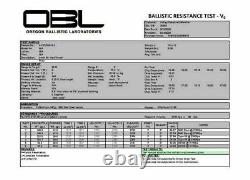 2 pcs 10X12 NIJ Level III+ Plates Ballistic Body Armor withBlack Plate Carrier
