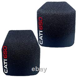 3+ Cati650 Ar650 Patented Multicurve Armor Plates Pair Swim Sapi Cqb