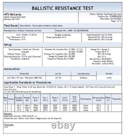 30.06 Level 3+ EXPANDED Ceramic Armor Plate, Fragmentation, Crack Arrest, MEGA