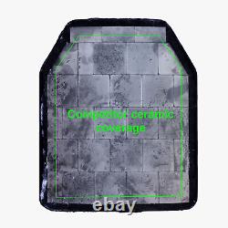 30.06 Single Curve Level III+++, body armor, ballistic plate extra ceramics