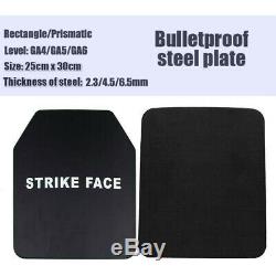 4.5/6.5mm Stand Alone Safety Armor Anti Ballistic Panel Bulletproof Steel Plates