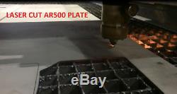 4 PC Level III AR500 Steel Armor Two 10 x 12+ Two 6 x 8 Plates Quick Ship