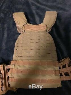 5.11 tactec plate carrier with side panels, ar500 plates, magazine pouches