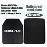 6.5mm Iv Stand Alone Safety Armor Steel Anti Ballistic Panel Bulletproof Plates