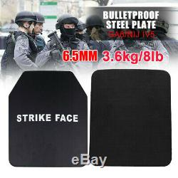 6.5mm Stand Alone Safety Body Armor Steel Anti Ballistic Bulletproof Plate Panel