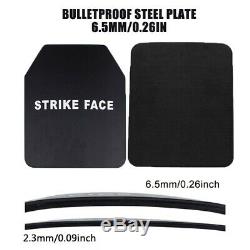 6.5mm Stand Alone Safety Body Armor Steel Anti Ballistic Panel Bulletproof Plate