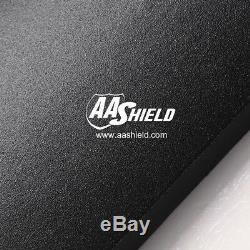 AA Shield Ballistic Light Body Armor Insert Hard Plate Lvl III 3 10x12 Cut