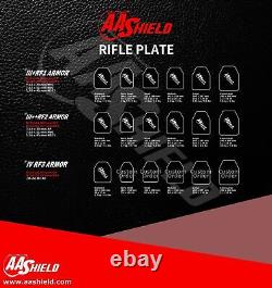 AA Shield Bulletproof III+/RF1 Stand Alone Rifle Multi-Threat 10x12 Hard Plate