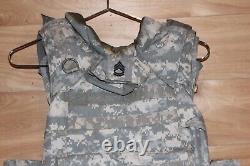 ACU Digital Armor Plate Carrier With Kevlar Inserts Size Small Regular Vest
