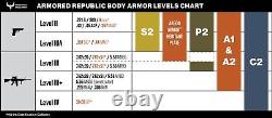 AR500 A2 Armor Plates Level III+