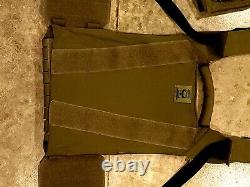 AR500 AR 500 Invictus QD Plate Carrier Body Armor Kit Level III+ OD Green