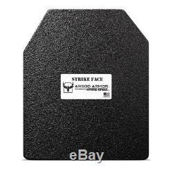 AR500 Armor Level III 10 x 12 (ASC), Multi-Curve, Base Coat Body Armor Plate