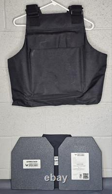 AR500 Body Armor 10x12 Veritas plate carrier Type III With 2 Plates AR-310X12