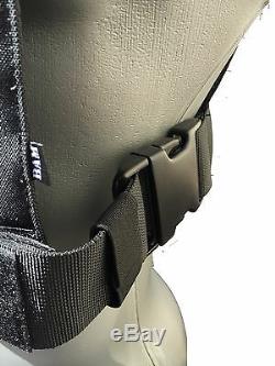 AR500 Body Armor Bullet Proof Vest CONCEALED VEST Base Frag Coating -Blk