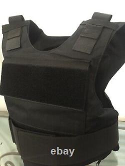 AR500 Bulletproof Vest Carrier BODY Armor Level lll 3 FREE Soft Plates USA Made