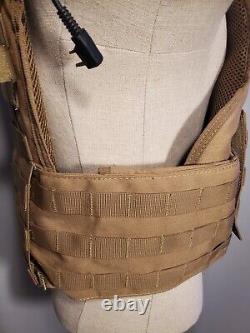 AR500 Heritage 10x12 with 2x Level III+ Multi Plates Plate Carrier Tan/Coyote