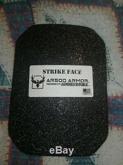 AR500 Level 3+ Curved 6 x 8 Side Armor Plates Set with Trauma Pads