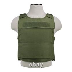 AR500 Level 3 III Body Armor with Discreet Lightweight Vest 2XL-4XL sizes