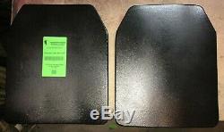AR500 Level III 10x12 Curved Steel Plates With Rothco Carrier & Molle 2XL-3XL