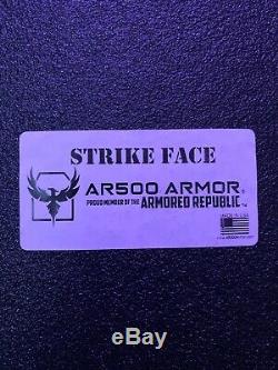 AR500 Level iii+ Lightweight Body Armor With Trauma Pads 10x12 ASC Right Handed