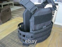 AR500 PLATE CARRIER 10 x 12 LEVEL III & IIIA PLATES SPALL LINER SIDE PLATES