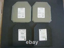 AR500 PLATE CARRIER 10 x 12 LEVEL III & IIIA PLATES SPALL LINER SIDE PLATES