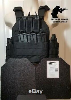 AR500 Plates Commander's Tactical Carrier BLACK