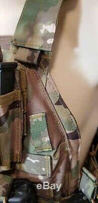 AR500 Plates Commander's Tactical Carrier MULTICAM