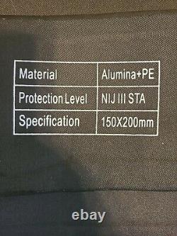 AR500 Testudo Gen 2/LVL III plates COMPLETE KIT