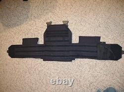 AR500 Testudo Gen 2 Plate Carrier with 11x14 III+ and 6x8 III+ Plates Black