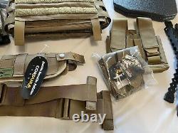 AR500 Testudo Plate Carrier And Level 3 (III) Plates With Side Plates, Misc