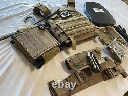 AR500 Testudo Plate Carrier And Level 3 (III) Plates With Side Plates, Misc