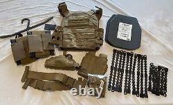 AR500 Testudo Plate Carrier And Level 3 (III) Plates With Side Plates, Misc