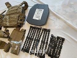 AR500 Testudo Plate Carrier And Level 3 (III) Plates With Side Plates, Misc