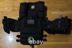 AR500 Testudo Plate Carrier withAR500 LVL III+ Plates + Trauma Pads