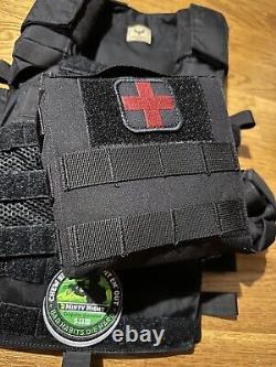 AR500 Testudo Plate Carrier withAR500 LVL III+ Plates + Trauma Pads