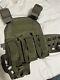 Ar500 Veritas Od Green Plate Carrier With 10x12 Shooters Cut Level Iii+ Plates