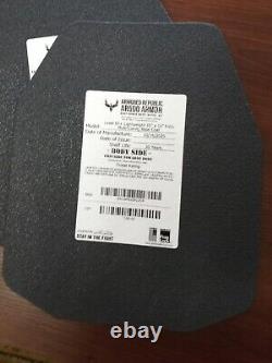 AR500 level II+ lightweight armor plates