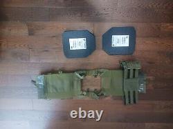 AR500 set of Steel Plates III+ with Trauma Pads and Plate Carrier