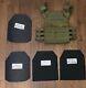 Ar500 Set Of Steel Plates Iii+ With Trauma Pads And Plate Carrier