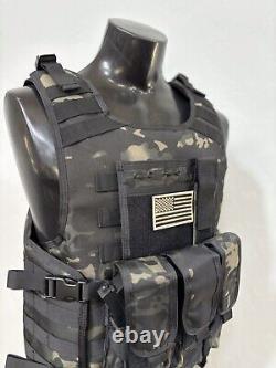 AR600 Rifle Plates Tactical Carrier lll+ Body Armor BULLETPROOF Vest 3+