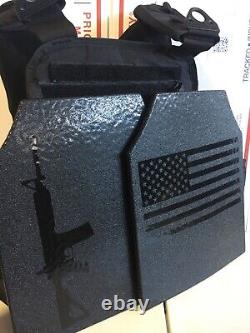 AR600 Rifle Plates Tactical Carrier lll+ Body Armor BULLETPROOF Vest 3+